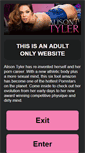 Mobile Screenshot of alisontylervip.com